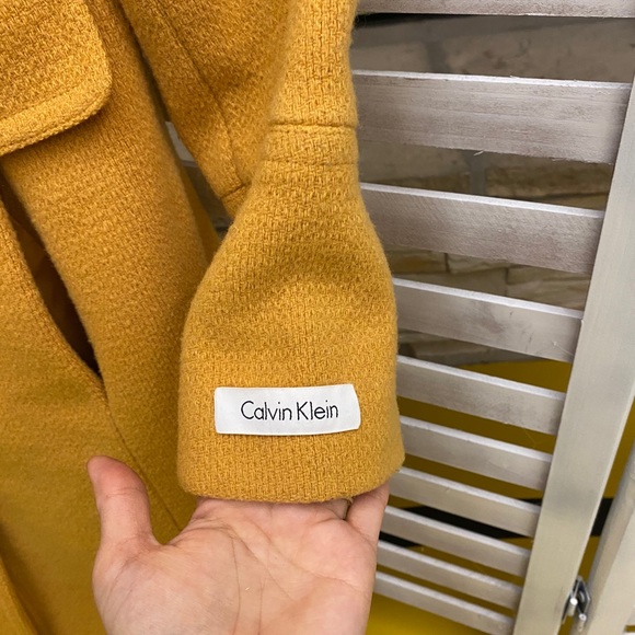 Calvin Klein Pea mid length coat - Picture 8 of 14